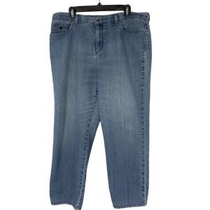 Womens Gloria Vanderbilt Amanda Jeans Pants Sz 16 Short 3339 EUC Mom